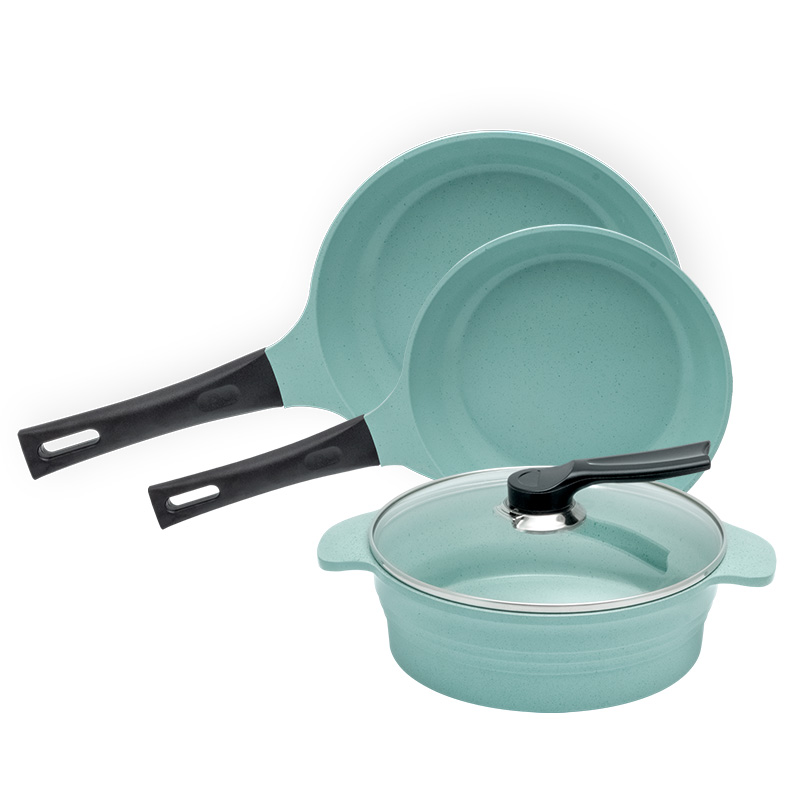 Baterías De Cocina Jade Cook 2 Juegos - 8 Piezas