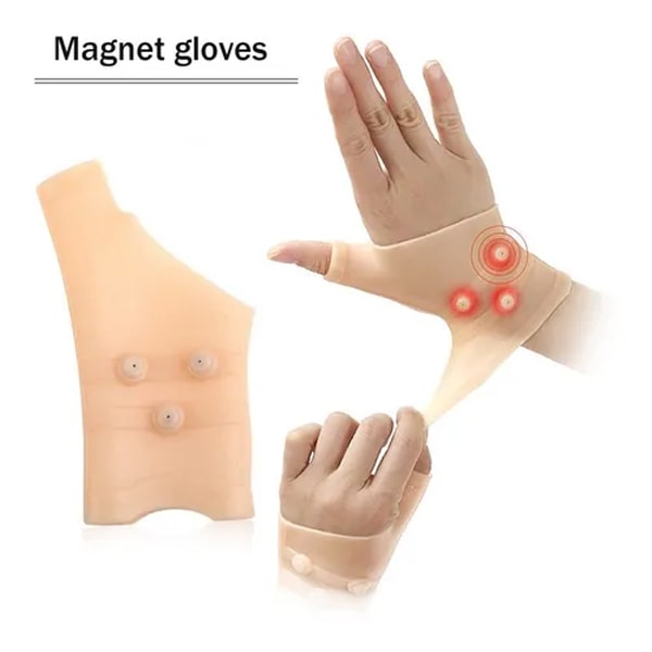 Muñequera Magnética De Gel De Compresión Túnel Carpiano