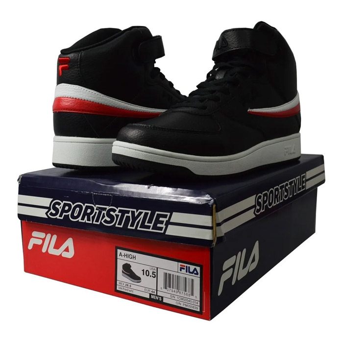 Tenis FILA Hombre AHIGH Negro