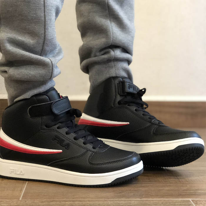 Tenis FILA Hombre AHIGH Negro