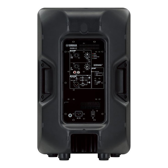 Bocina Altavoz Activo 1000 W Negra 100v-120v Yamaha Dbr12