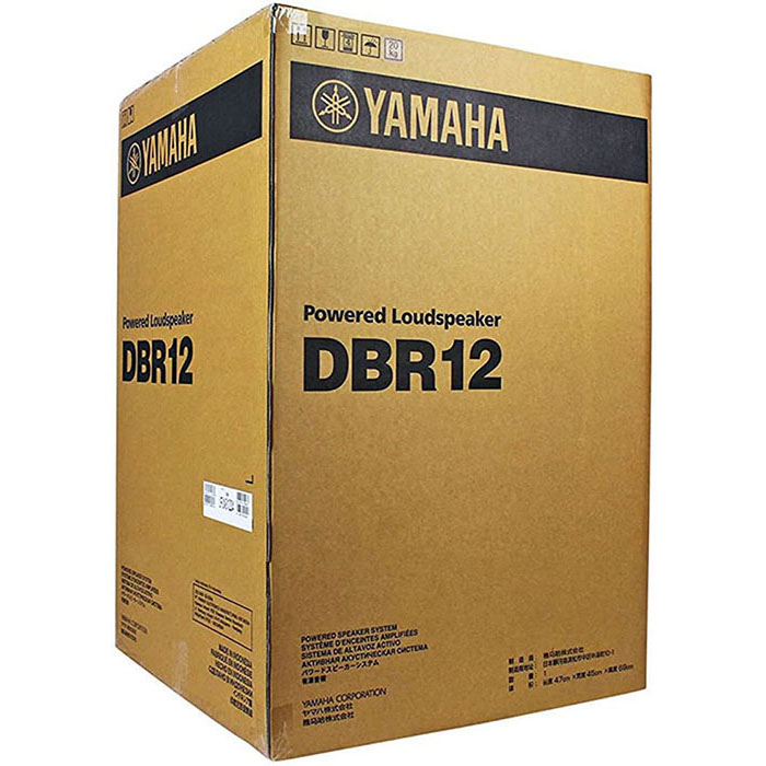 Bocina Altavoz Activo 1000 W Negra 100v-120v Yamaha Dbr12