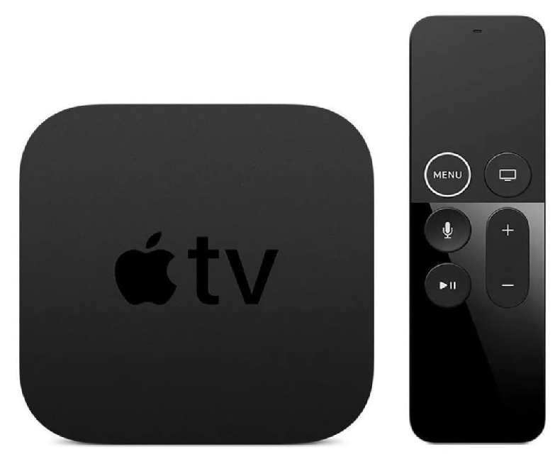 Apple Tv 4k 64gb C/control De Voz Negro Cuarta Generación