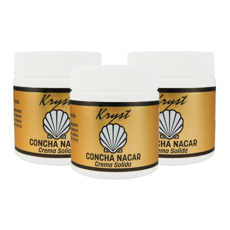 Kit 3 Crema Concha Nácar - Antiarrugas - Crema Aclarante - Antiedad