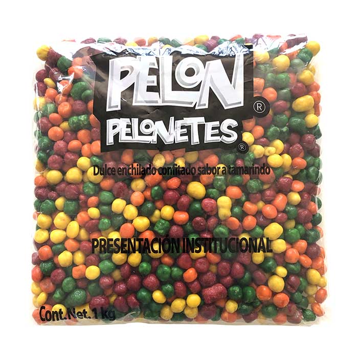 Dulce Confitado sabor tamarindo Pelon Pelonete Paquete de 1 Kg