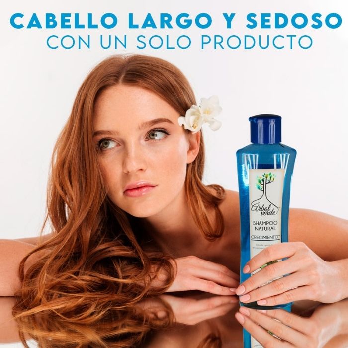 Shampoo Bergamota Natural Crecimiento 500 ml