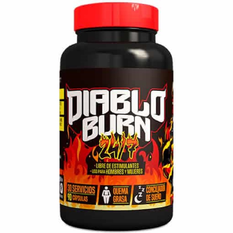 Diablo Burn 90 Capsulas TERMOGENICO