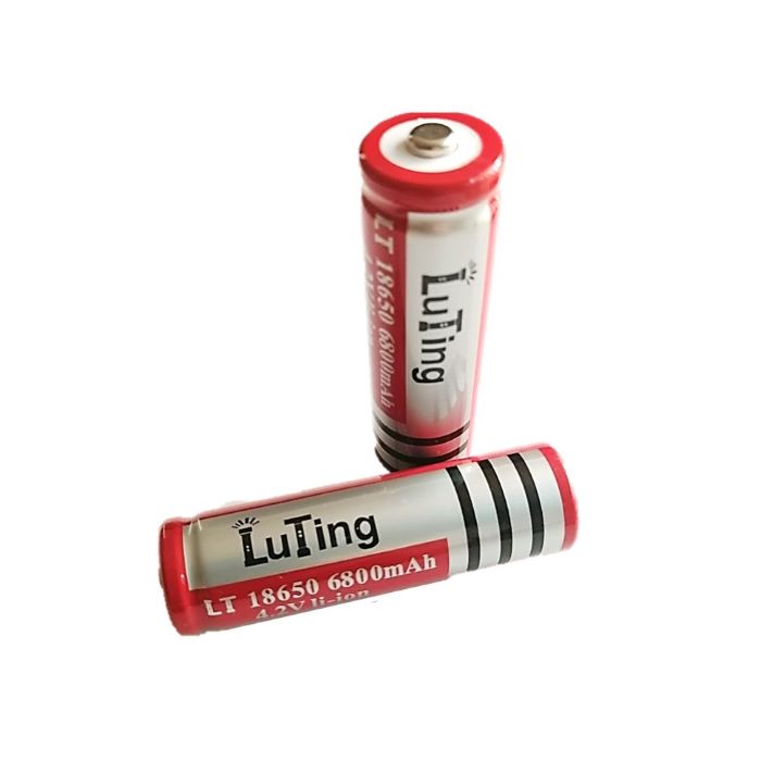 Bateria Recargable Mod 18650 , 4.2 V. 6800 Mah, Pack 5 Pzas