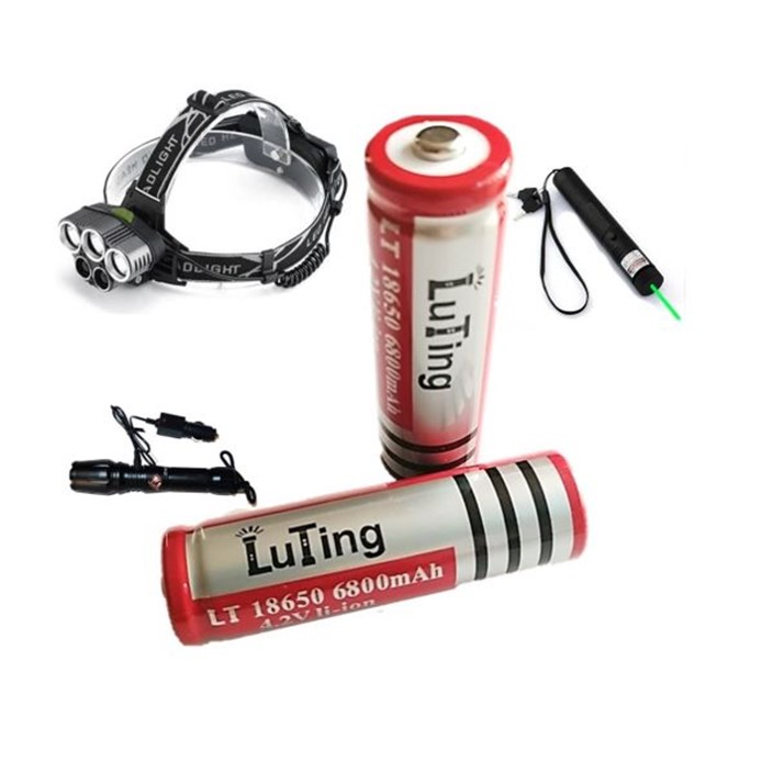 Bateria Recargable Mod 18650 , 4.2 V. 6800 Mah, Pack 5 Pzas