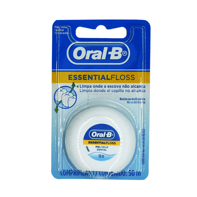 Hilo Dental Essential Floss Oral-b Limpieza Dental 50m