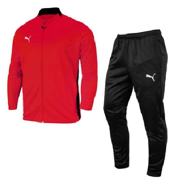 Conjunto Deportivo Puma Ftblplay Track Caballero Rojo/Negro