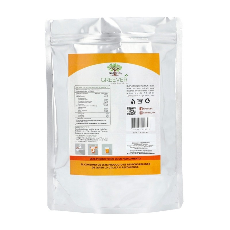 Greever_ Piña y Naranja_ Fibra 100% Natural