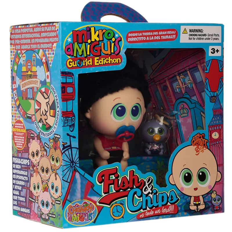 Fish And Chips Distroller Mikro Amiguis