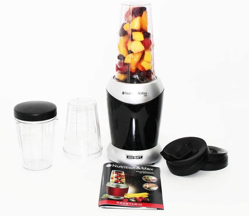 Procesador de Alimentos Nutrition Max NM 2025 Negro ORT