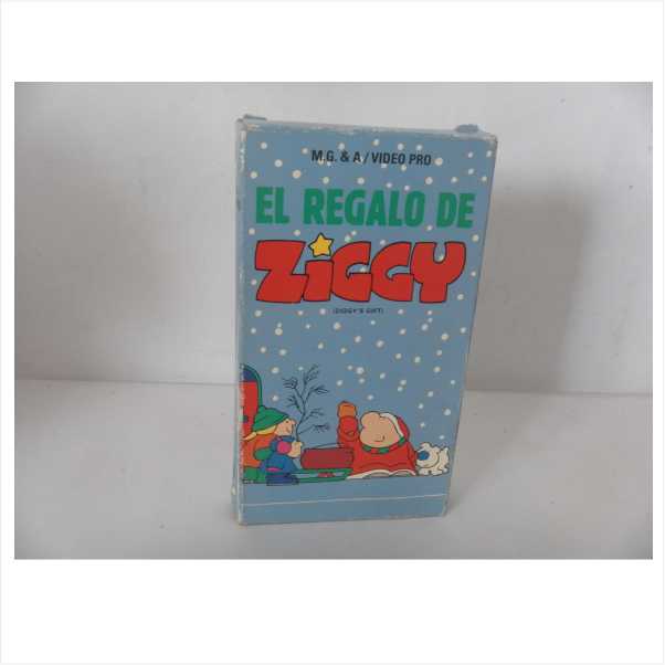 ZIGGY EL REGALO DE ZIGGY VHS RETRO VINTAGE 80S