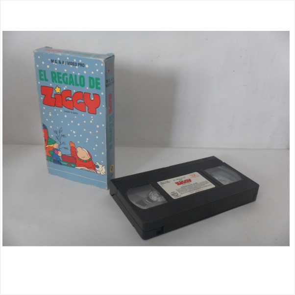 ZIGGY EL REGALO DE ZIGGY VHS RETRO VINTAGE 80S