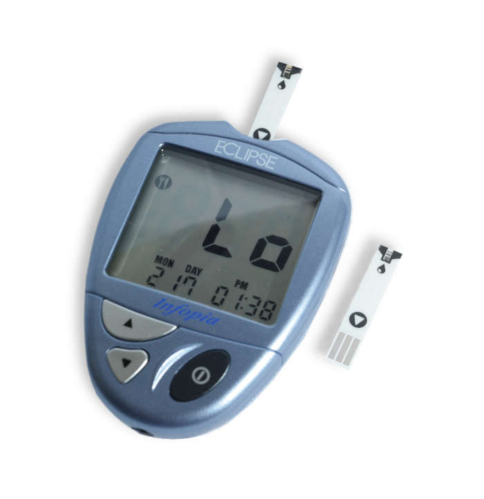 Tiras Reactivas para Glucometro Eclipse/Glucolab - Paquete con 50