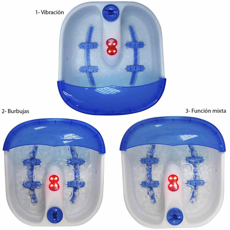 Tina Hidromasaje De Rodillos Burbujas Vibración Pedicure Spa 