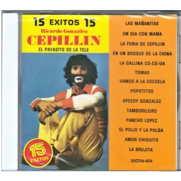 CD Cepillín ~ 15 éxitos