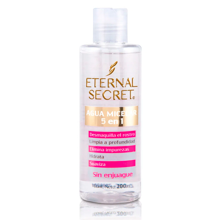 Agua Micelar 5 en 1  Eternal Secret  200 ml