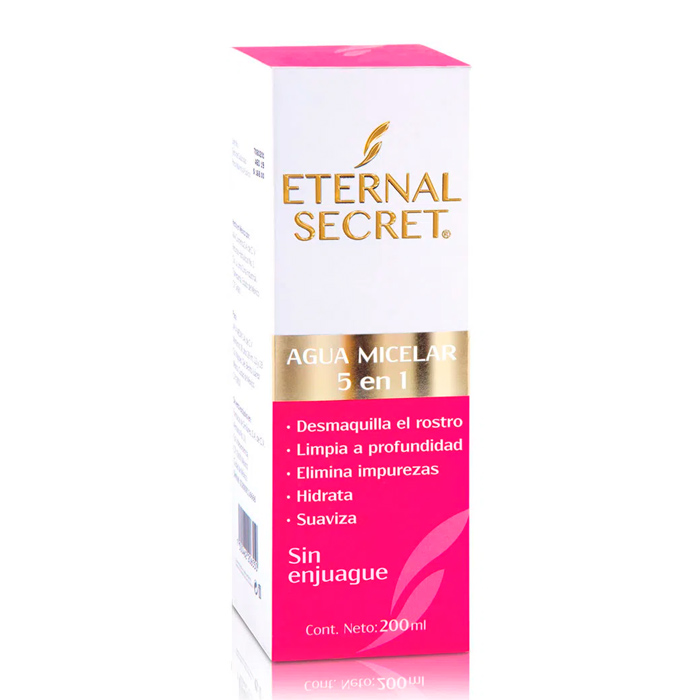 Agua Micelar 5 en 1  Eternal Secret  200 ml