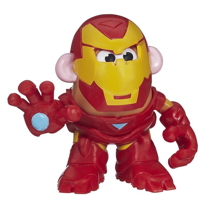 Sr Cara De Papa 4pack Iron Man Hulk Spider-man Black Panther