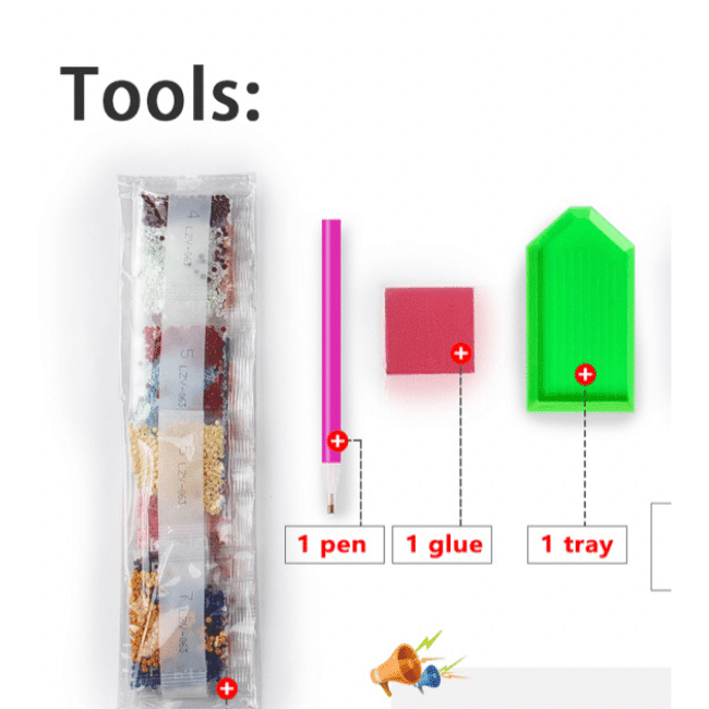 Diamond Painting Elefante 30x40cms Full Drill