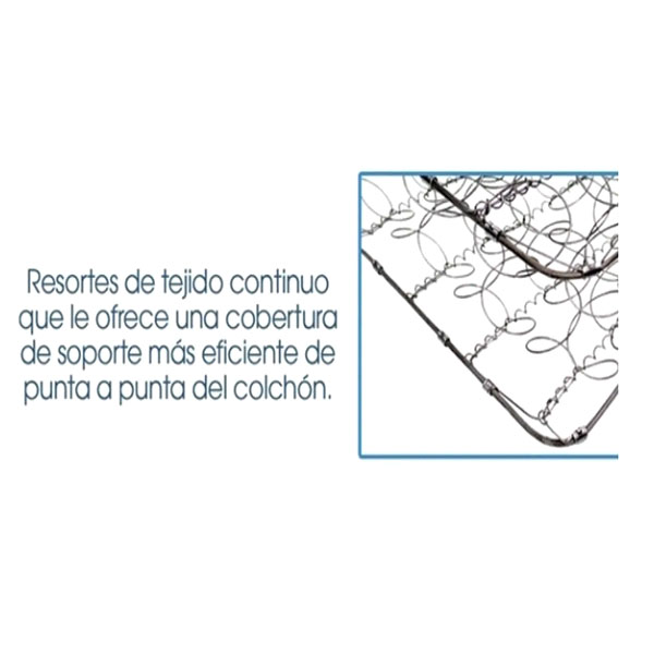 Colchon Individual Frenchy Master De Restonic Doble Cara