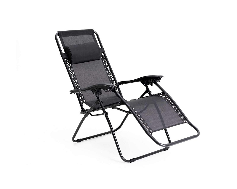 Silla Camastro Reclinable Plegable Congo Negro