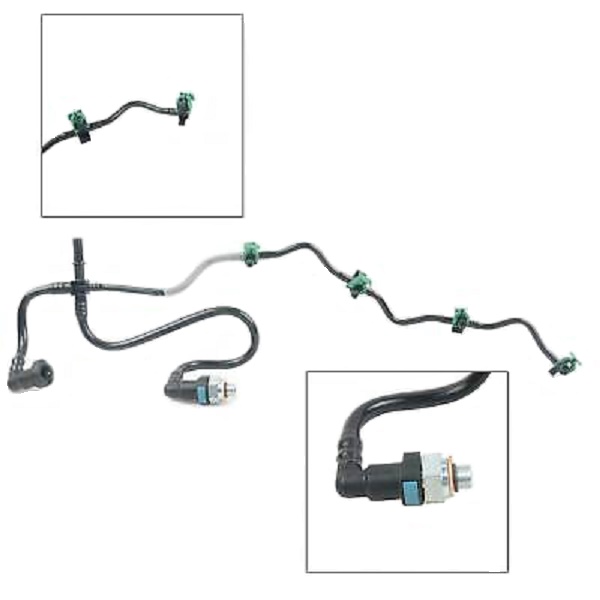 Manguera Retorno Combustible Inyectores Ford Transit 06-14