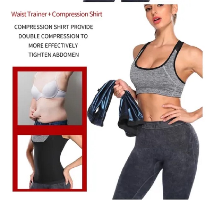 Chaleco Faja Camiseta Termica Reductor Ejercicio Unisex Sauna Reafirmante Quema Grasa