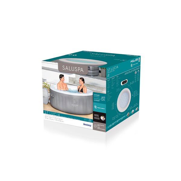 Jacuzzi Tina Spa Inflable St. Lucía AirJet 1.70 M