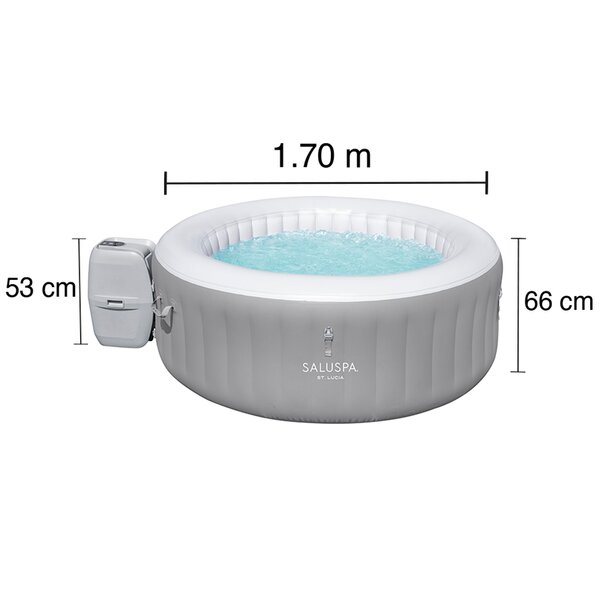 Jacuzzi Tina Spa Inflable St. Lucía AirJet 1.70 M