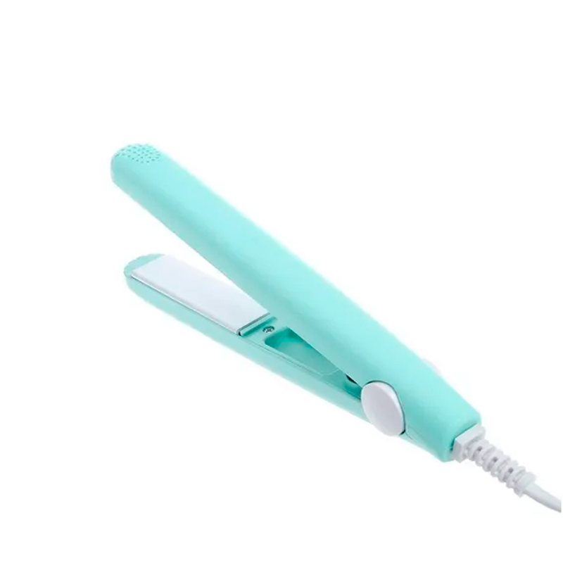 Mini Plancha para Cabello Alaciadora Verde Claylal