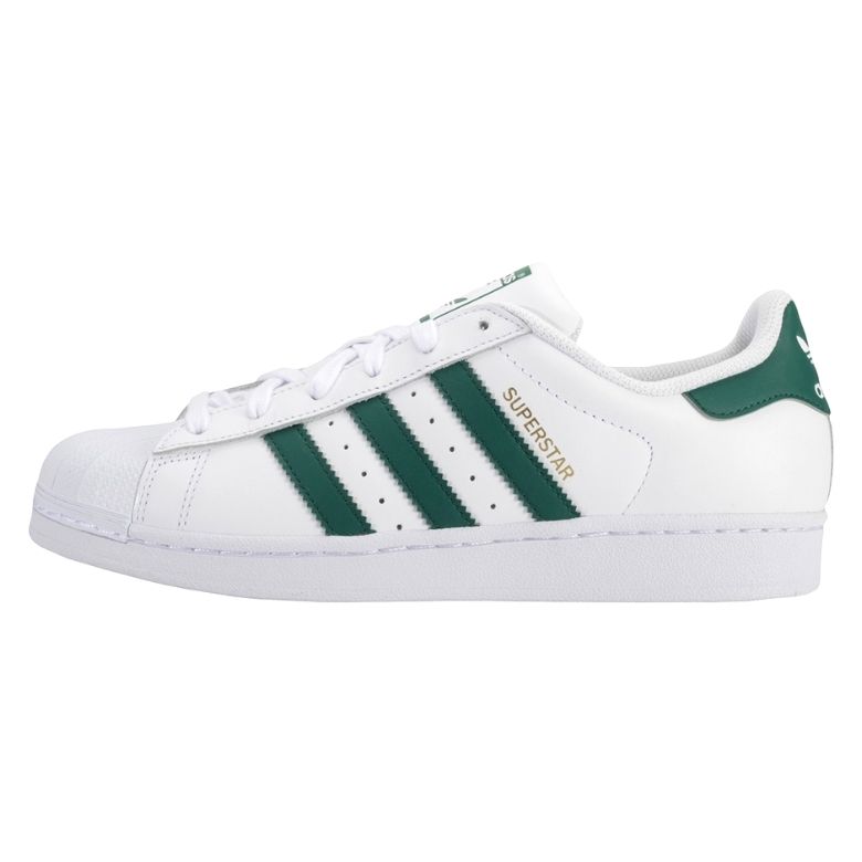 Tenis Adidas SuperStar Classic Blanco con Verde Originales CM8081