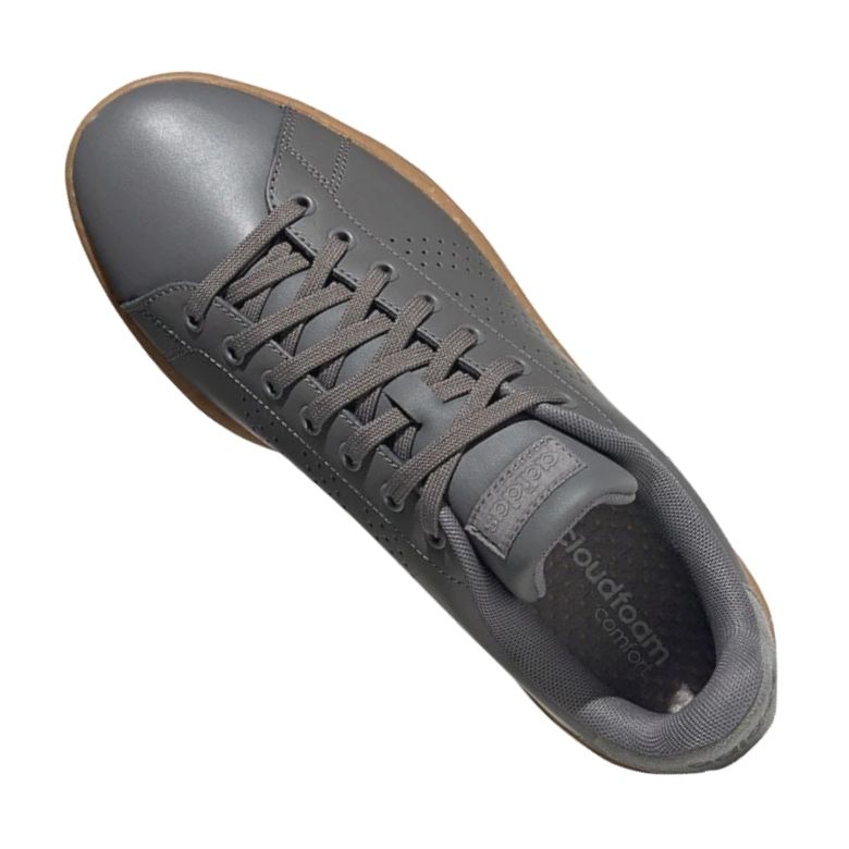 Tenis Adidas VS Advantage Suela Goma Gris Originales EE7681