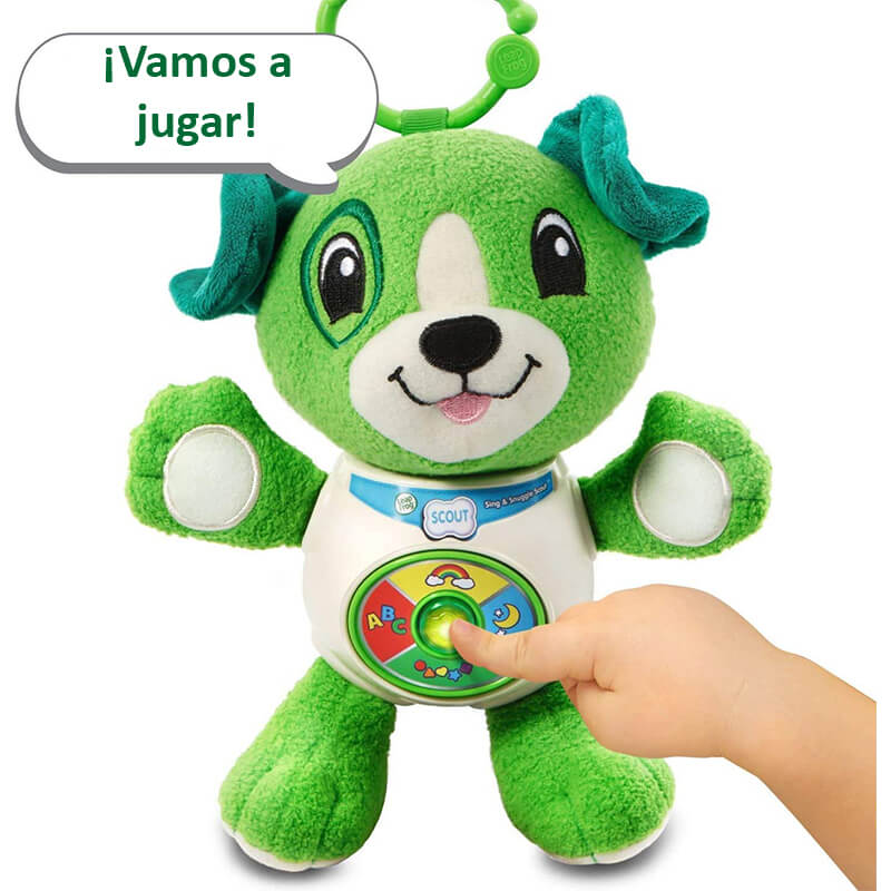 Mi amigo Scout de LeapFrog Peluche de cachorro con sonido y canciones