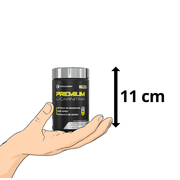 Premium L-Carnitina 60 Cápsulas Forzagen 