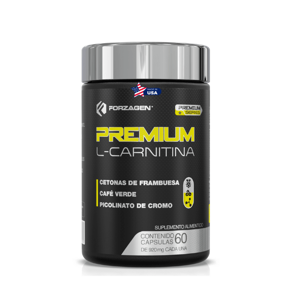 Premium L-Carnitina 60 Cápsulas Forzagen 