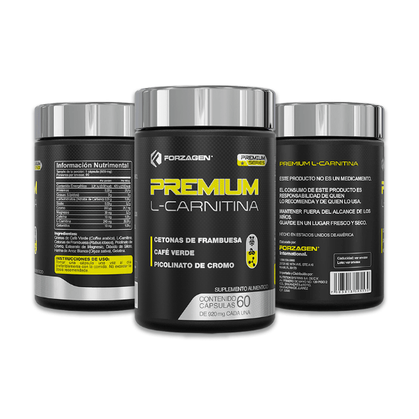 Premium L-Carnitina 60 Cápsulas Forzagen 