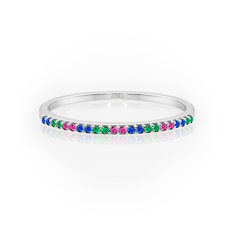 CHURUMBELA ULTRA DELGADA 1 MM 3 COLORES ORO 10K ABBA JOYAS