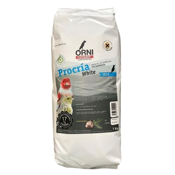 PASTA DE CRIA WHITE SECA 7 KG MARCA LEGAZIN