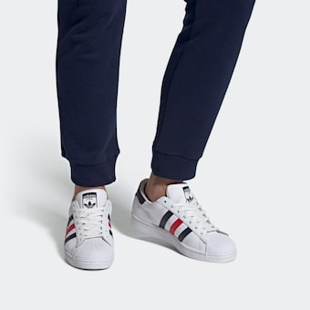 Empleado patrocinador sutil Tenis Adidas Originals Blanco (Rojo/Azul ) para Hombre