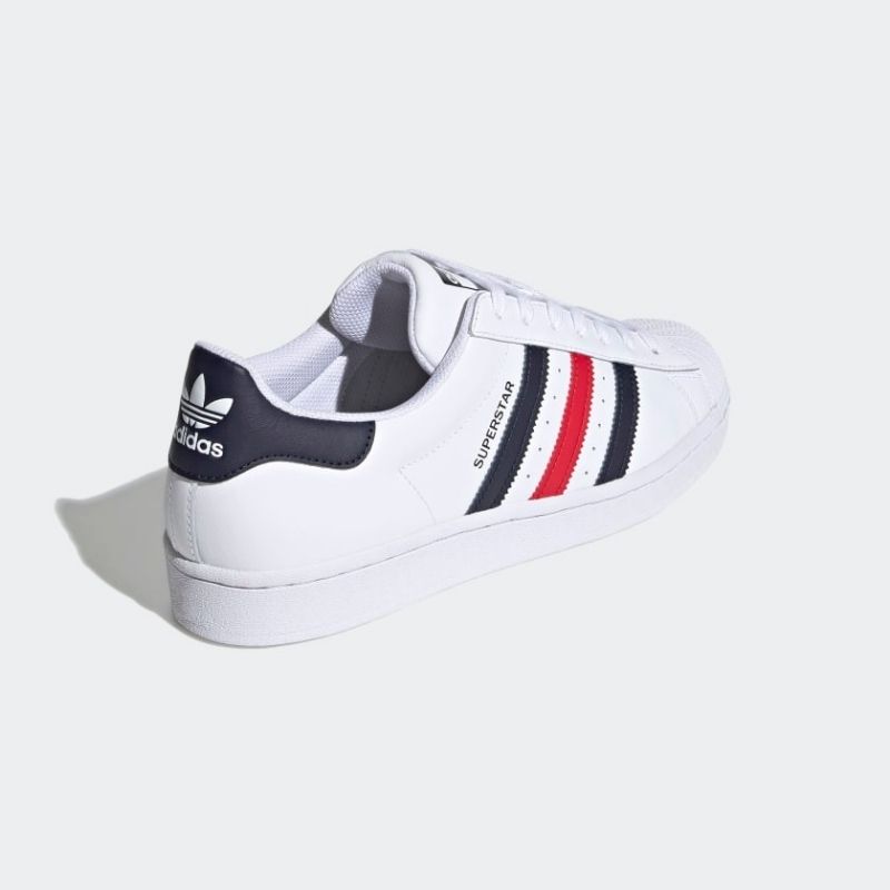 Tenis Adidas Originals Blanco (Rojo/Azul ) para Hombre