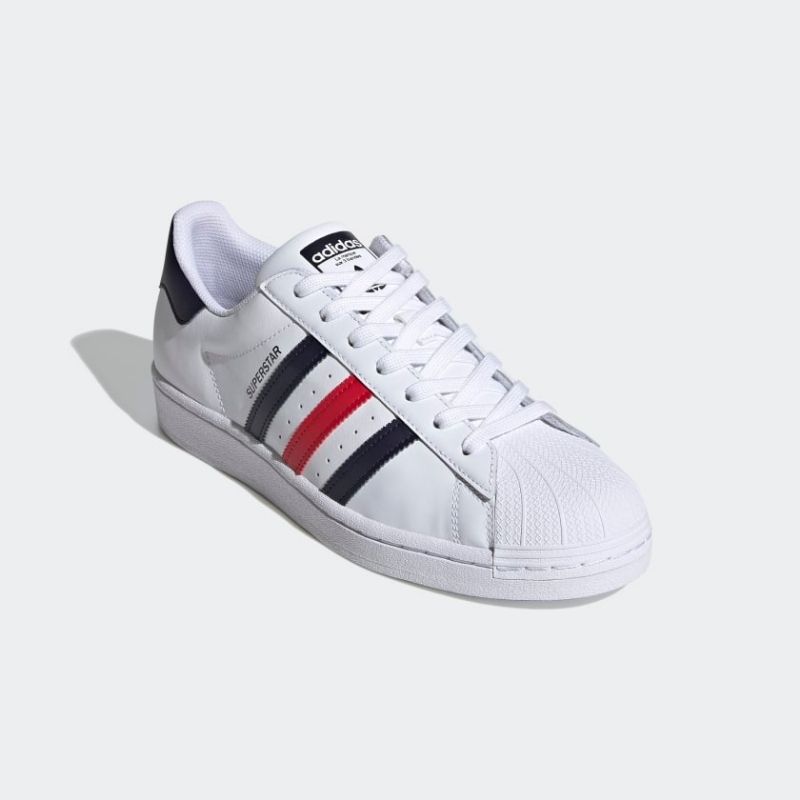 Tenis Adidas Originals Blanco (Rojo/Azul ) para Hombre