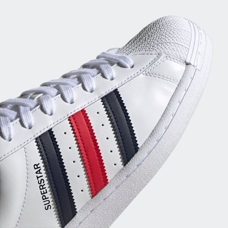 Tenis Adidas Originals Blanco (Rojo/Azul ) para Hombre