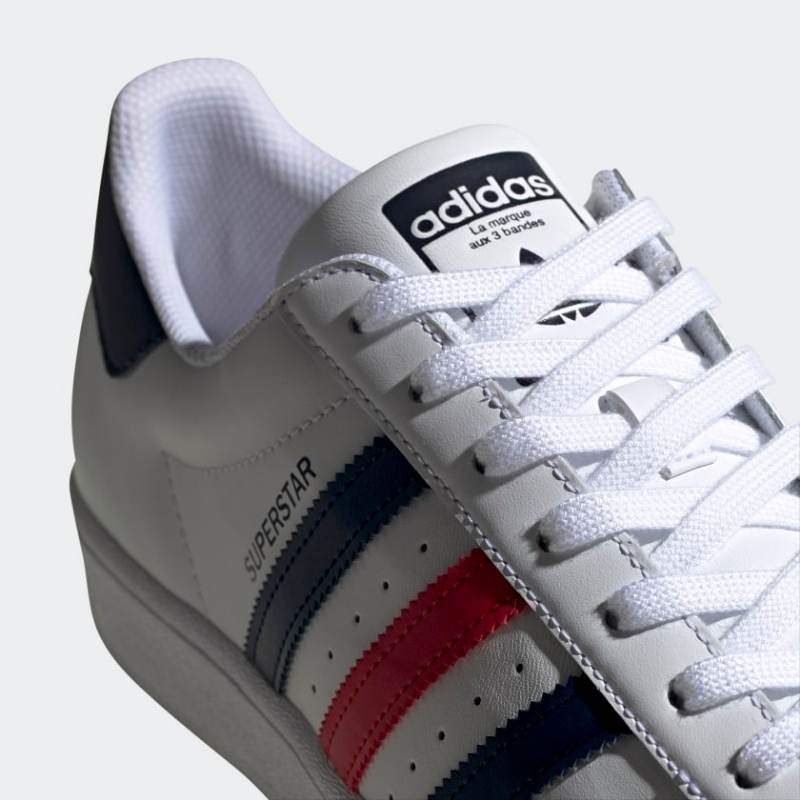 Tenis Adidas Originals Blanco (Rojo/Azul ) para Hombre