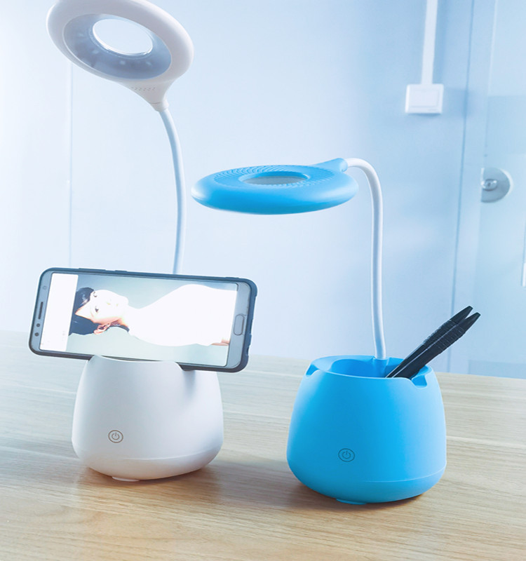 Lámpara Escritorio Luz Led Con Bocina Bluetooth S530