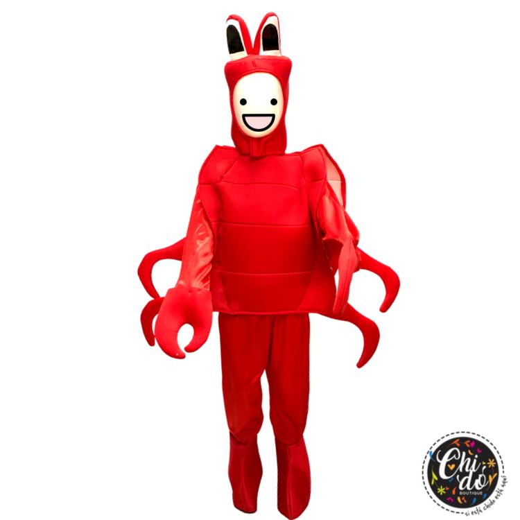 Disfraz de Cangrejo para Niños. 