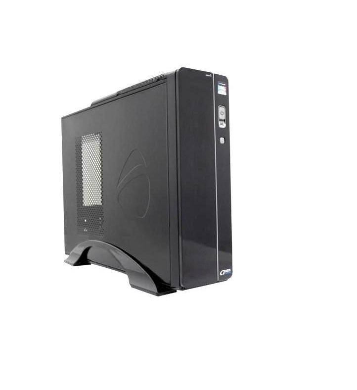 Gabinete ACTECK BERN TD510 Slimline PC Micro-ATX Negro 500W PC ENSAMBLE NEGRO METAL AUDIO PLACA
